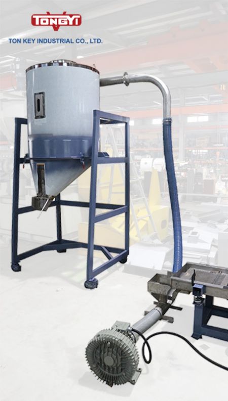 एयर ब्लोअर + संग्रह टैंक